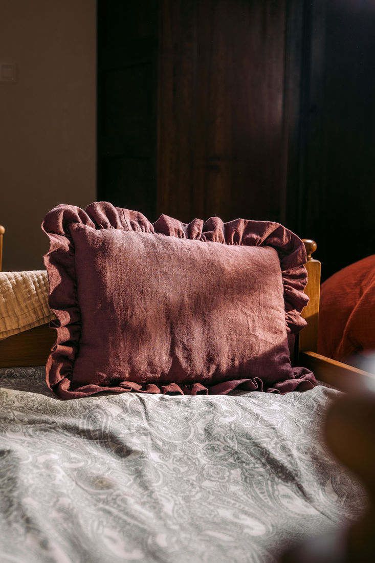 Coussin Undae à volants